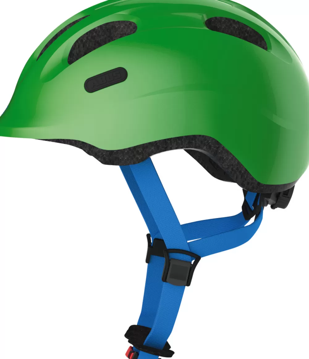 ABUS Cykelhjelme | Smiley 2.1 M. LED - Grøn Sparkling Green