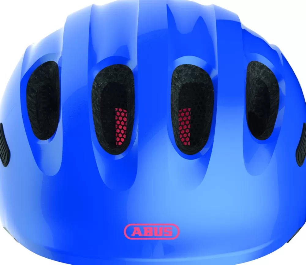 ABUS Cykelhjelme | Smiley 2.1 MIPS M. LED - Blå Sparkling Blue