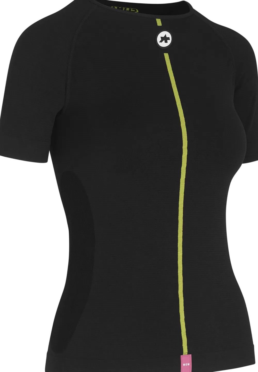 Assos Cykeltøj Til Kvinder | Baselayer / Undertøj | OIRES Women’s Spring Fall SS - Kortærmet - Skin Layer - Sort