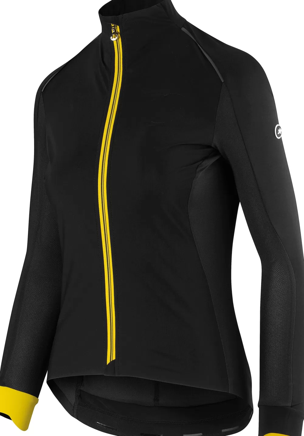 Assos Cykeltøj Til Kvinder | Cykeljakker | Jakke Tiburu Laalalai Women's Jacket - Sort/gul