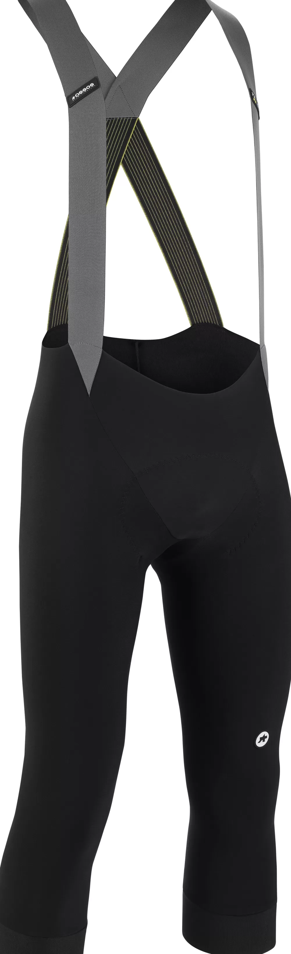 Assos Cykeltøj Til Herre | Cykelbukser | MILLE GT Spring Fall Bib Knickers C2 - Sort blackSeries