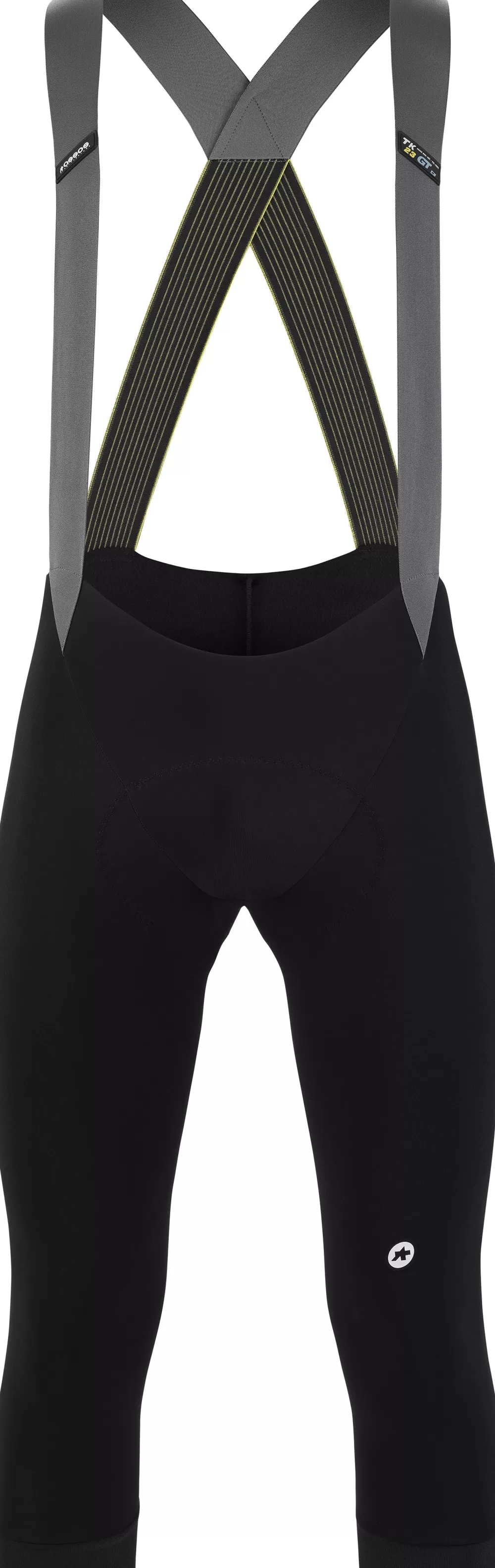 Assos Cykeltøj Til Herre | Cykelbukser | MILLE GT Spring Fall Bib Knickers C2 - Sort blackSeries