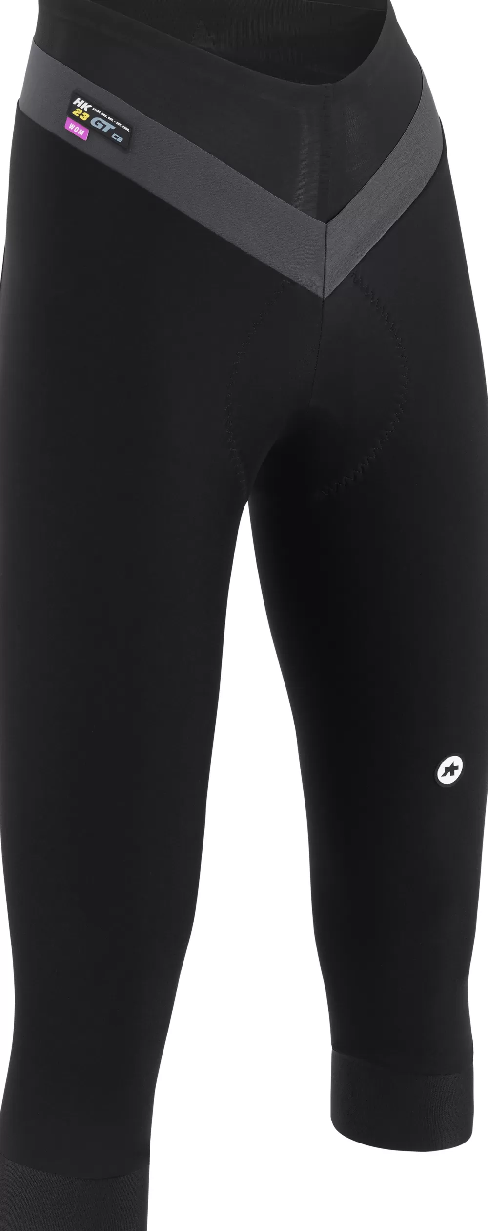 Assos Cykeltøj Til Kvinder | Cykelbukser | UMA GT Spring Fall Half Knickers C2 - Sort blackSeries