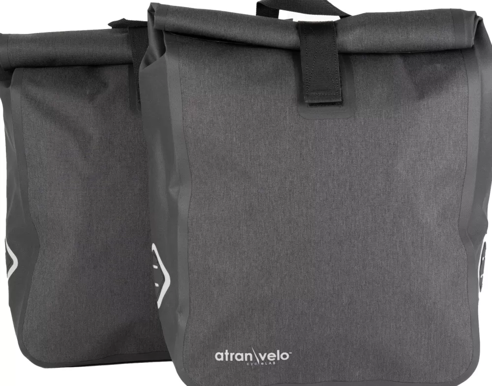 Atran Cykeltasker*Velo Travel Side Panniers - Sort