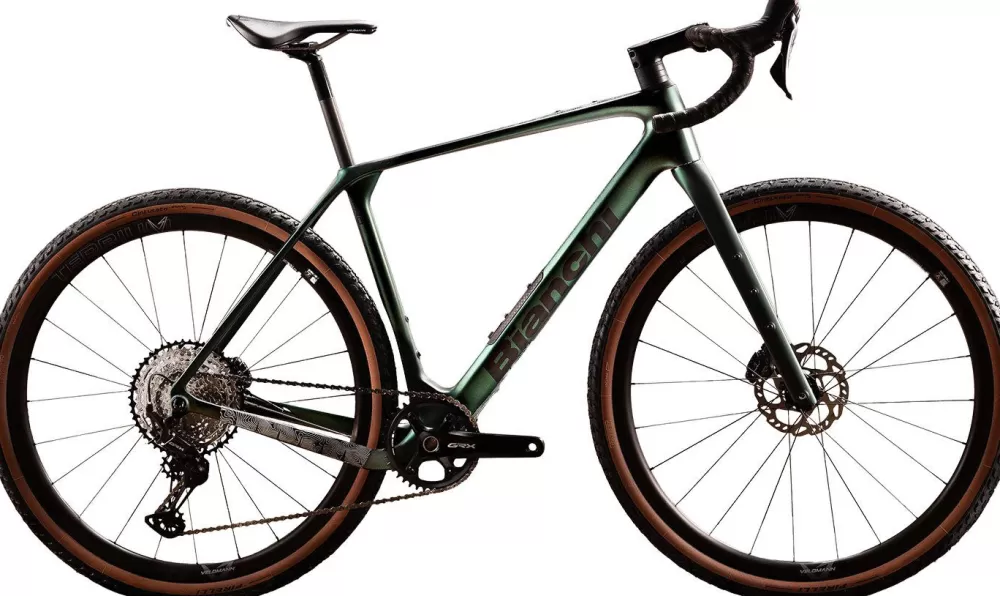 Bianchi Racercykler | Gravel Cykler | Arcadex Pro GRX 820/822 Di2 1x12sp 2025 - Grøn