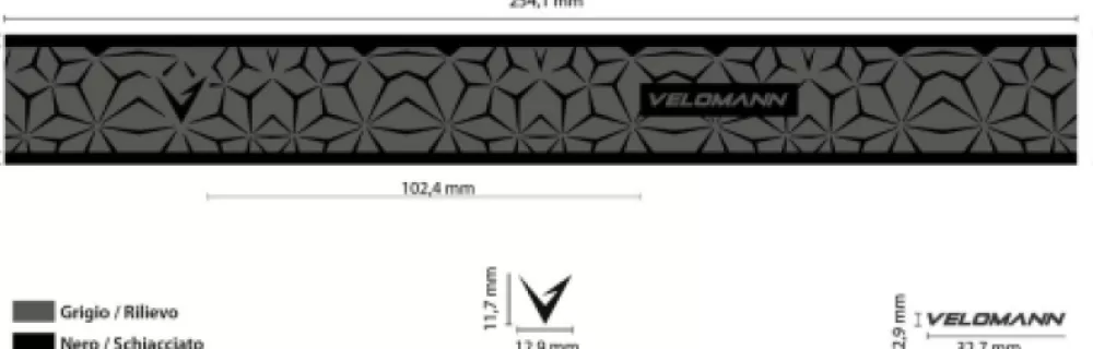 Bianchi Velomann Styrbånd*Leaf 34 Soft Touch 3.4 Mm -
