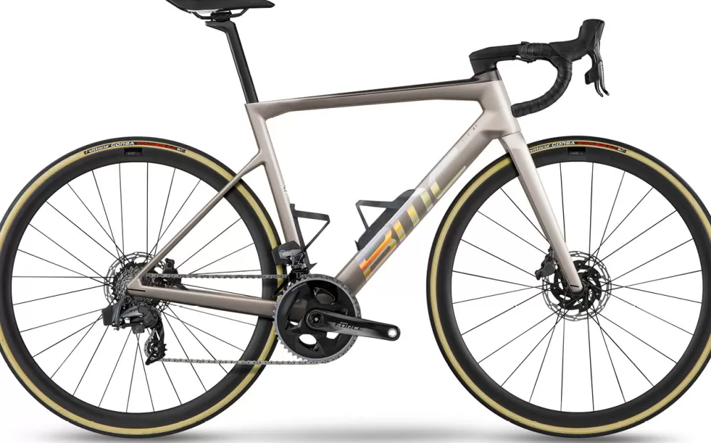 BMC Racercykler | Teammachine SLR01 FOUR 2023 - Grå ARCTIC SILVER PRISMA / CARBON