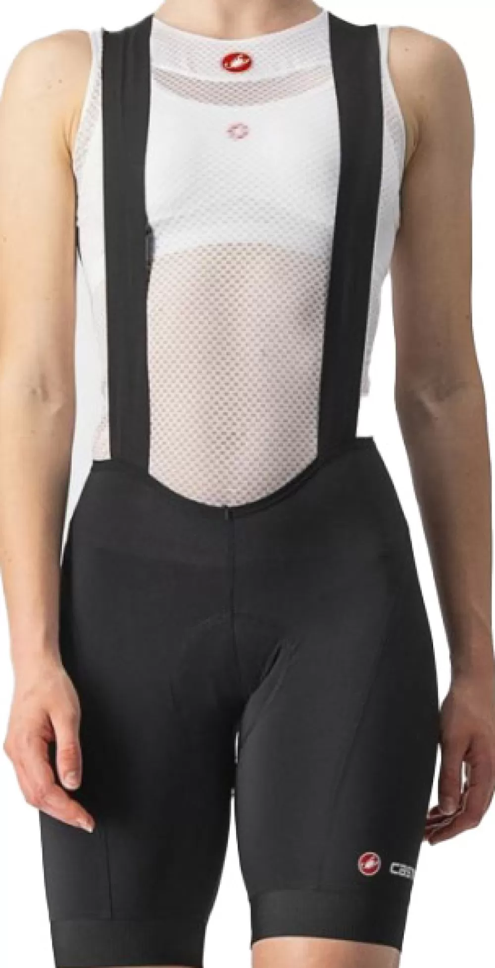 Castelli Cykelshorts | Cykeltøj Til Kvinder | ENDURANCE W BIBSHORT Cykelbukser - Sort Black