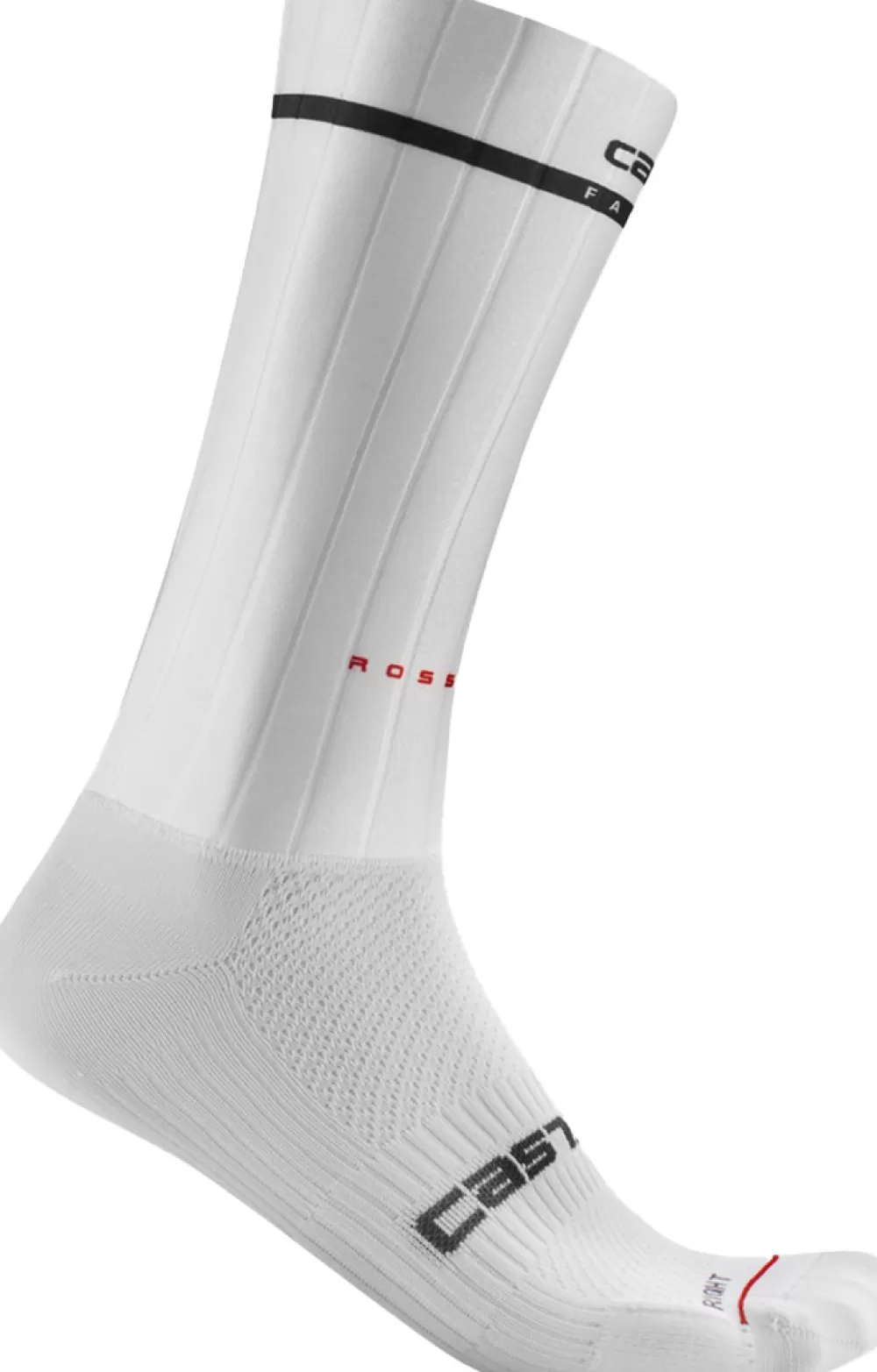 Castelli Sokker | Cykeltøj Til Herre | FAST FEET 2 SOCK - Hvid White