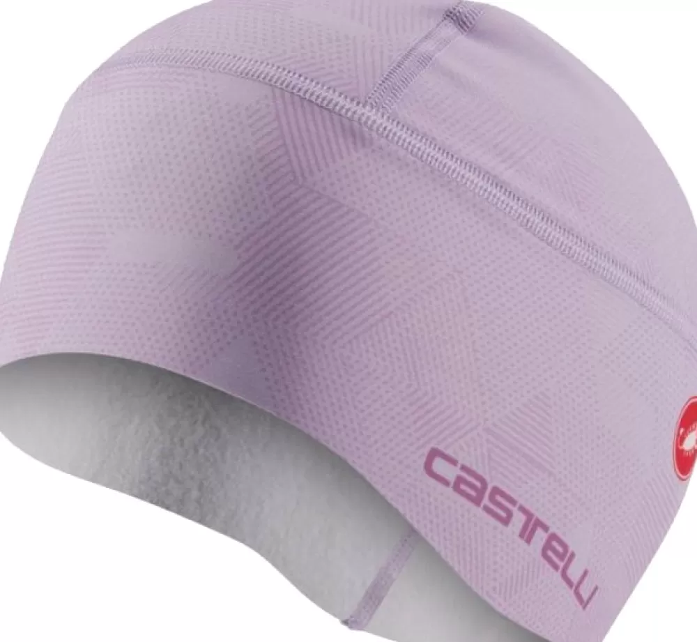 Castelli Hjelmhuer | Cykeltøj Til Kvinder | PRO THERMAL SKULLY Women - Lilla ORCHID PETAL