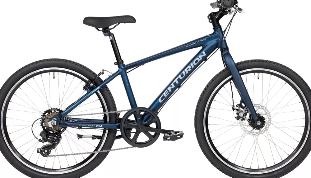 Centurion Børnecykler | Basic Free Dreng 24" 7g 2023 - Blå Mat blå