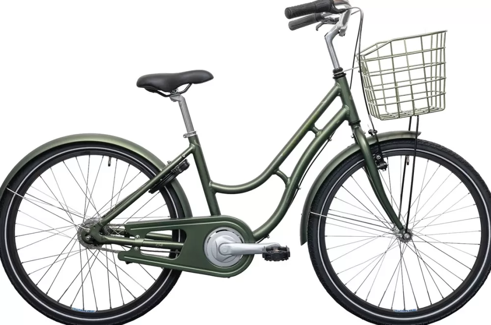 Centurion Børnecykler | Basic Urban Pige 20" 3g 2023 - Grøn Mat Grøn