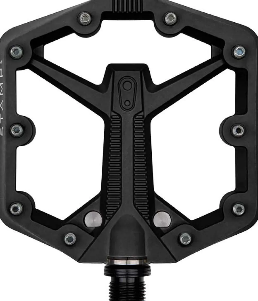 CrankBrothers Pedaler & Klamper*Flat Pedal Stamp 1 - Small - Black (Gen. 2)