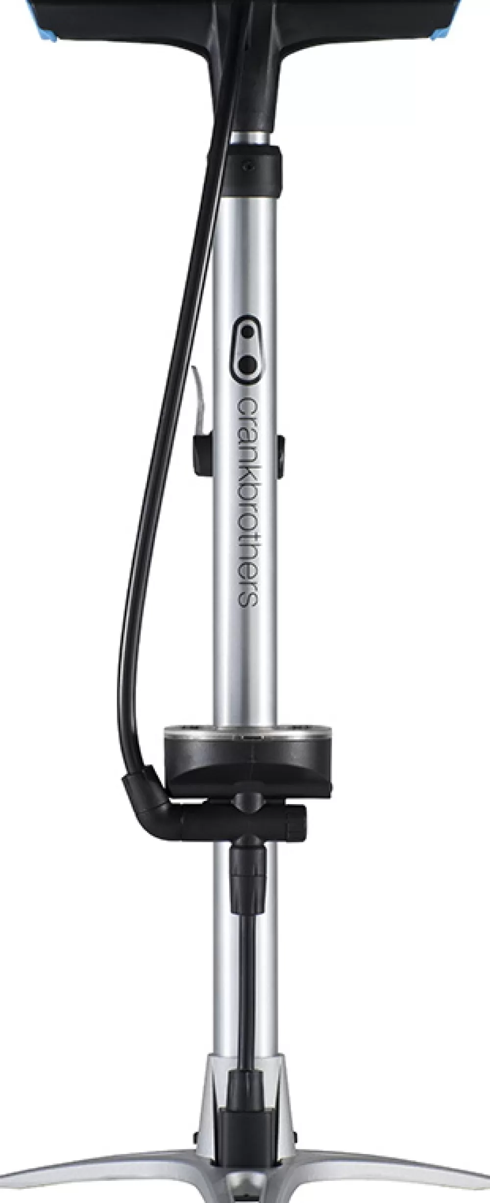 CrankBrothers Cykelpumper | Floor Pump / Fodpumpe Sterling - 160psi/11bar - Sølv