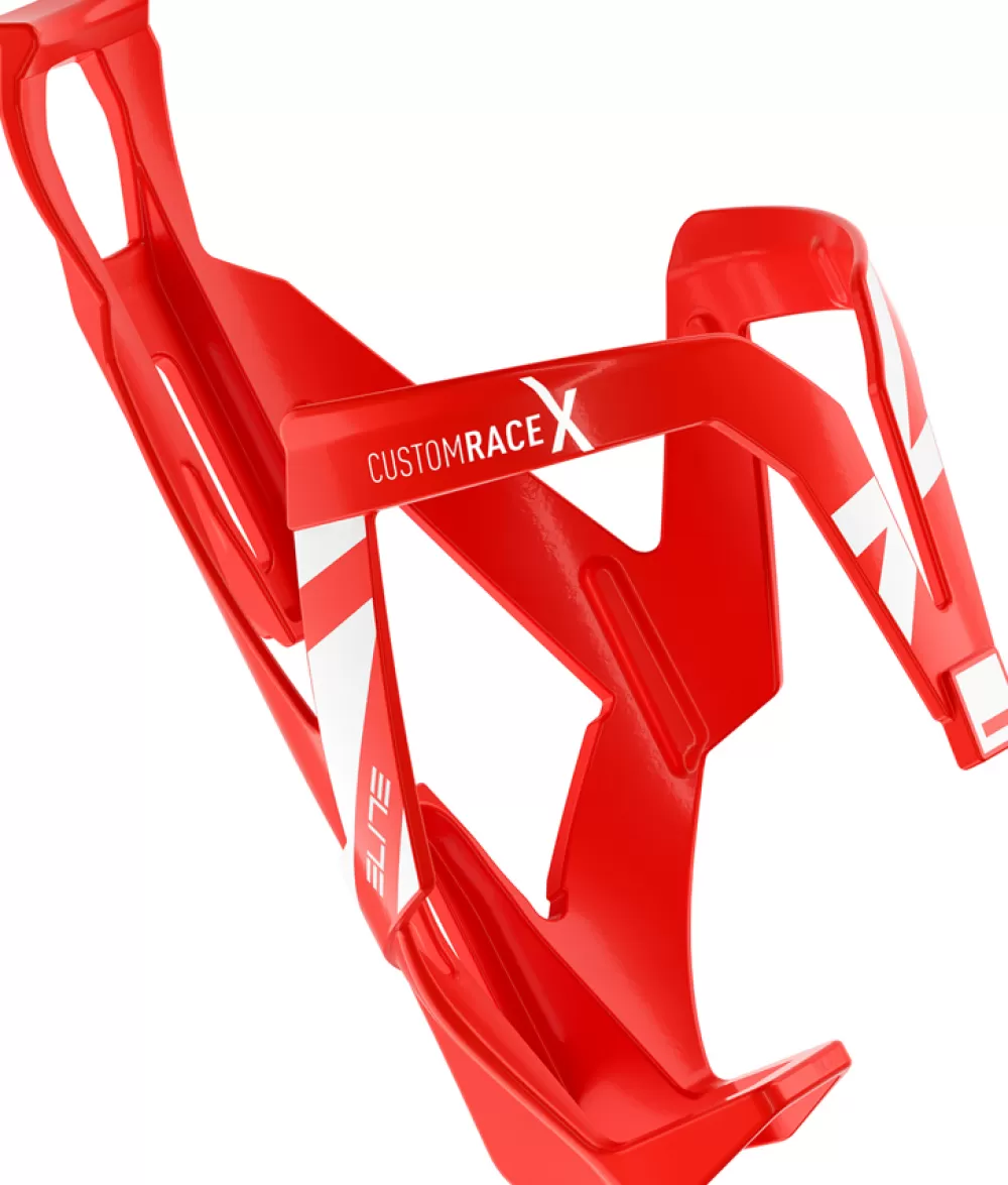 Elite Flaskeholdere*Bottle Cage Custom Race X - Red Glossy