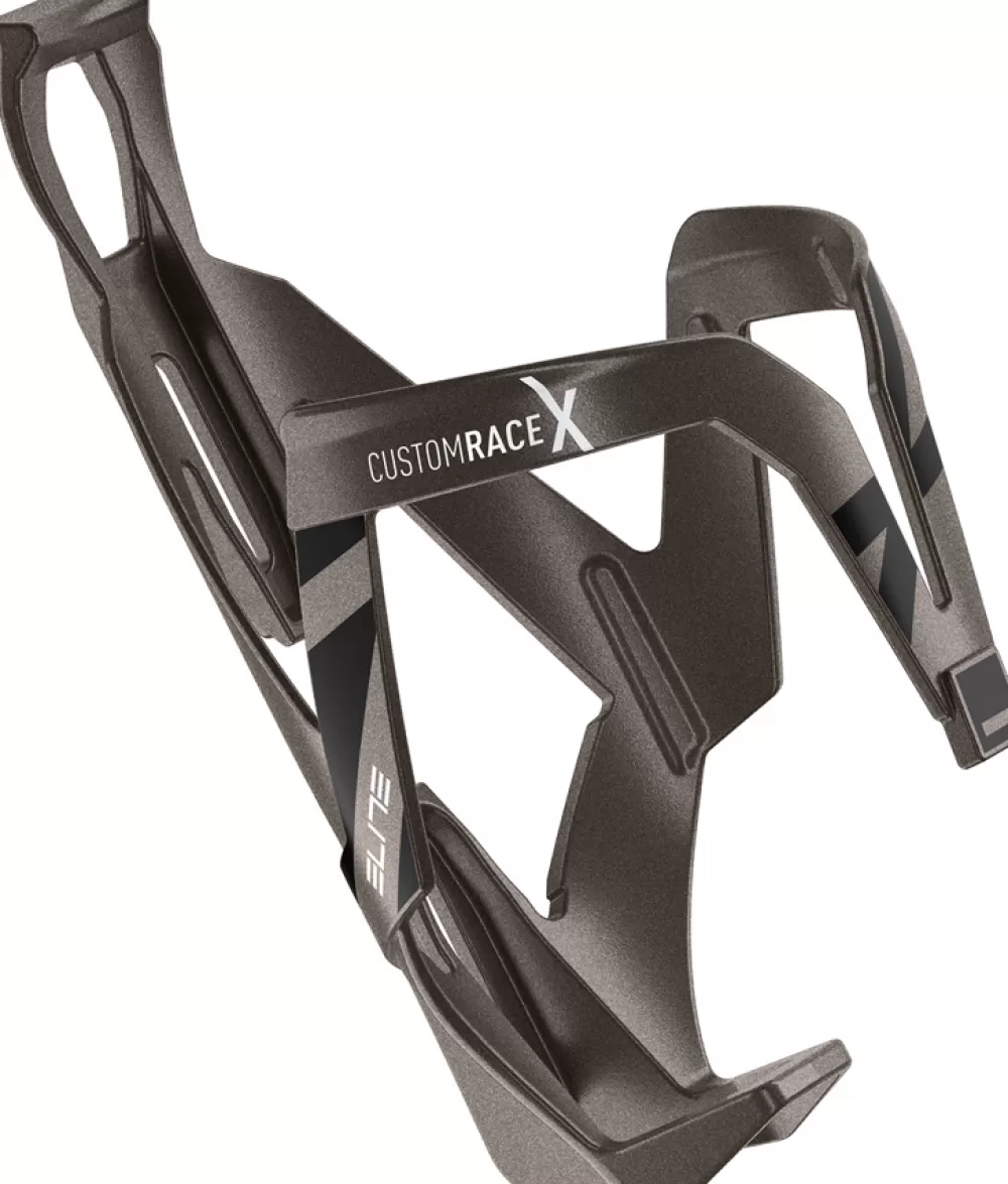 Elite Flaskeholdere*Bottle Cage Custom Race X - Titanium/Metal