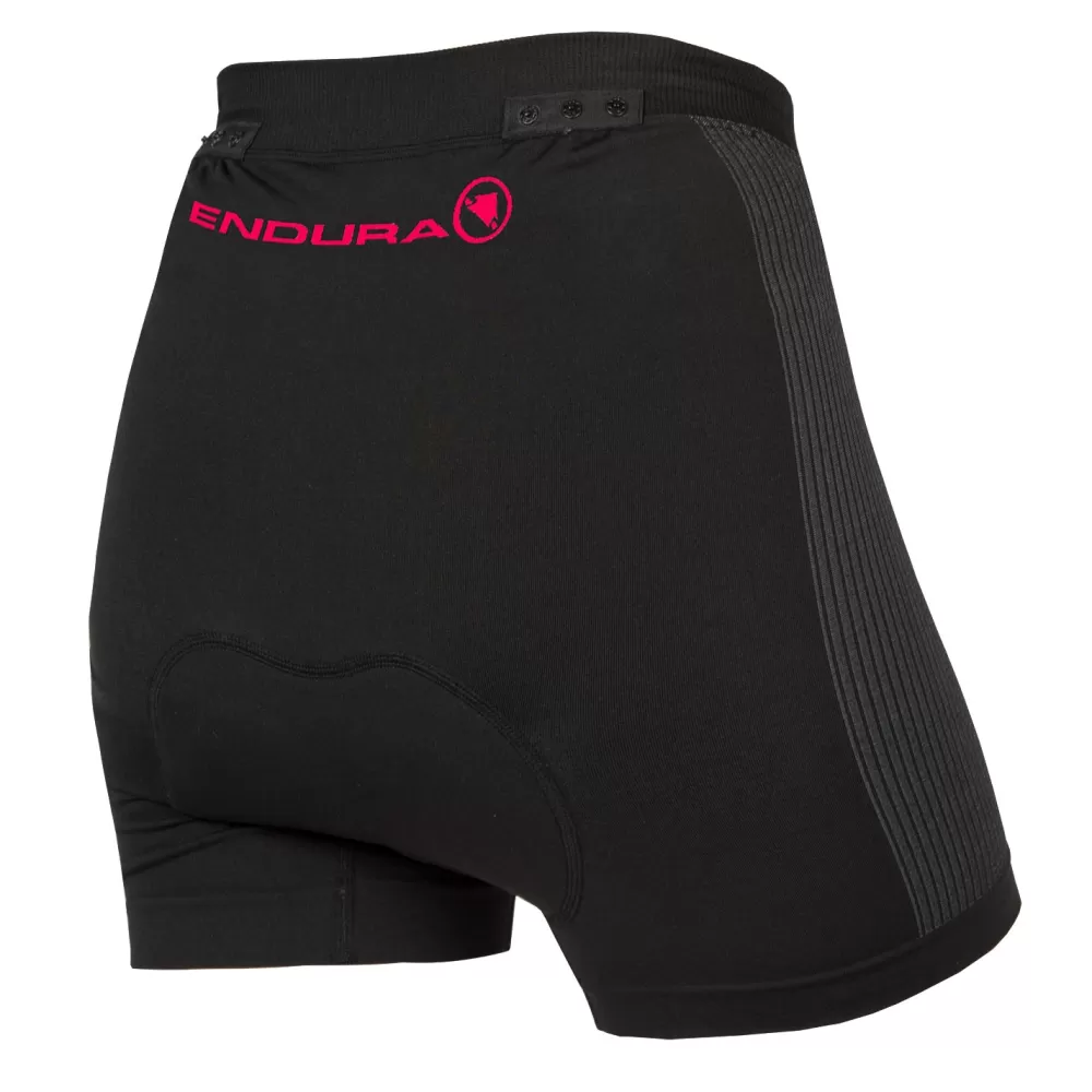 Endura Spinning | Mtb Cykeltøj | Women's Engineered Padded Boxer With Clickfast - Black