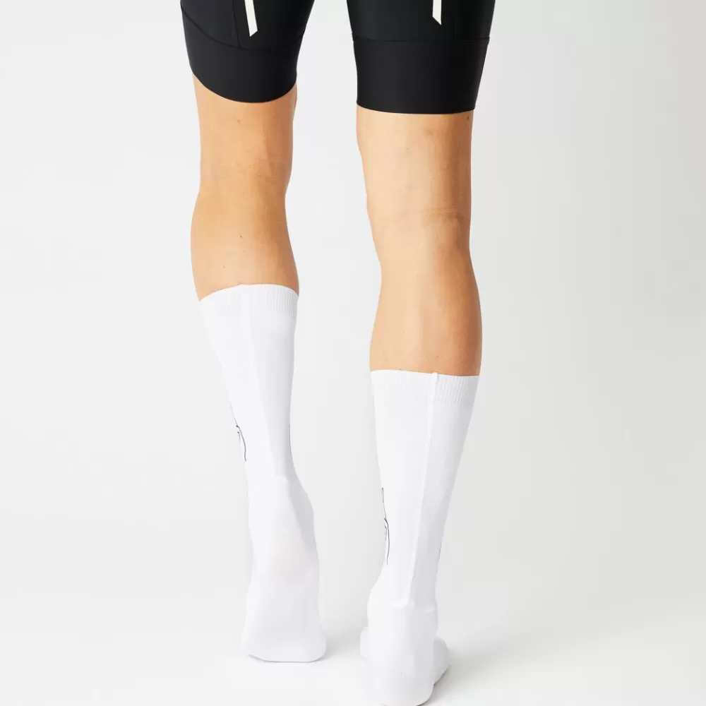 Fingerscrossed Sokker | Cykeltøj Til Herre | AERO Sokker Logo - Hvid AERO LOGO - WHITE