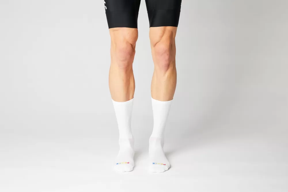 Fingerscrossed Sokker | Cykeltøj Til Herre | Sokker Rolling Harmony - Hvid ROLLING HARMONY WHITE