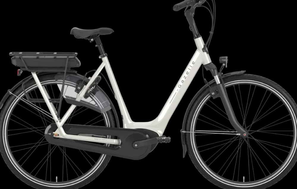 Gazelle Elcykler | Arroyo C7+ HMB Dame 2024 - Beige ivory whitegloss