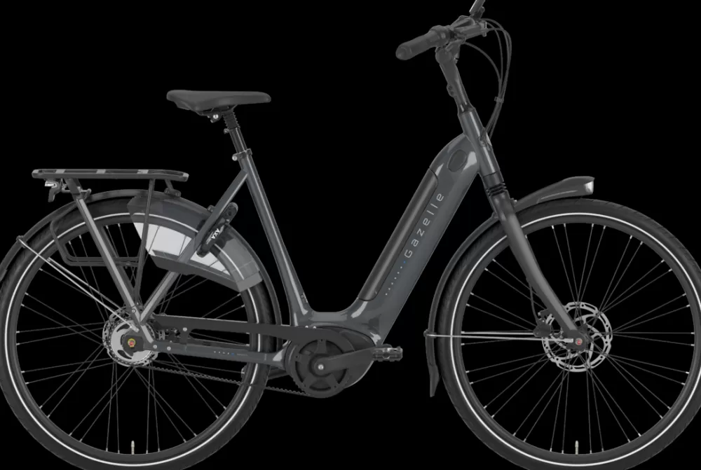 Gazelle Elcykler | ARROYO C5 HMB ELITE BELT Dame 2024 - Grå anthracite grey