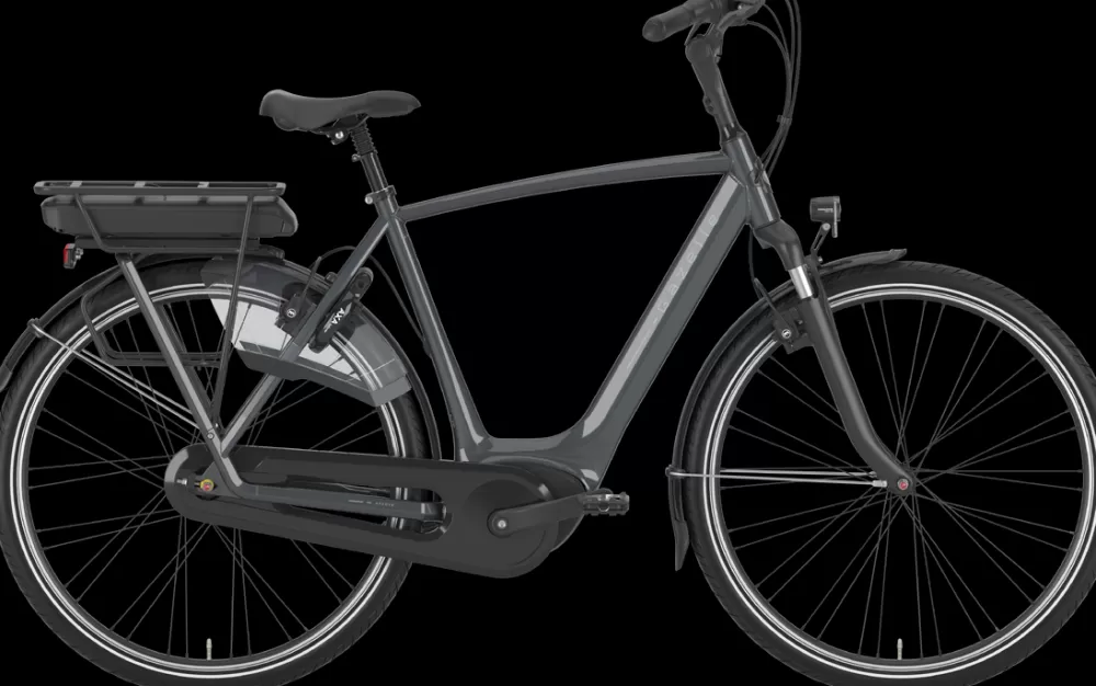 Gazelle Elcykler | Arroyo C7+ HMB Herre 2024 - Grå anthracite greygloss