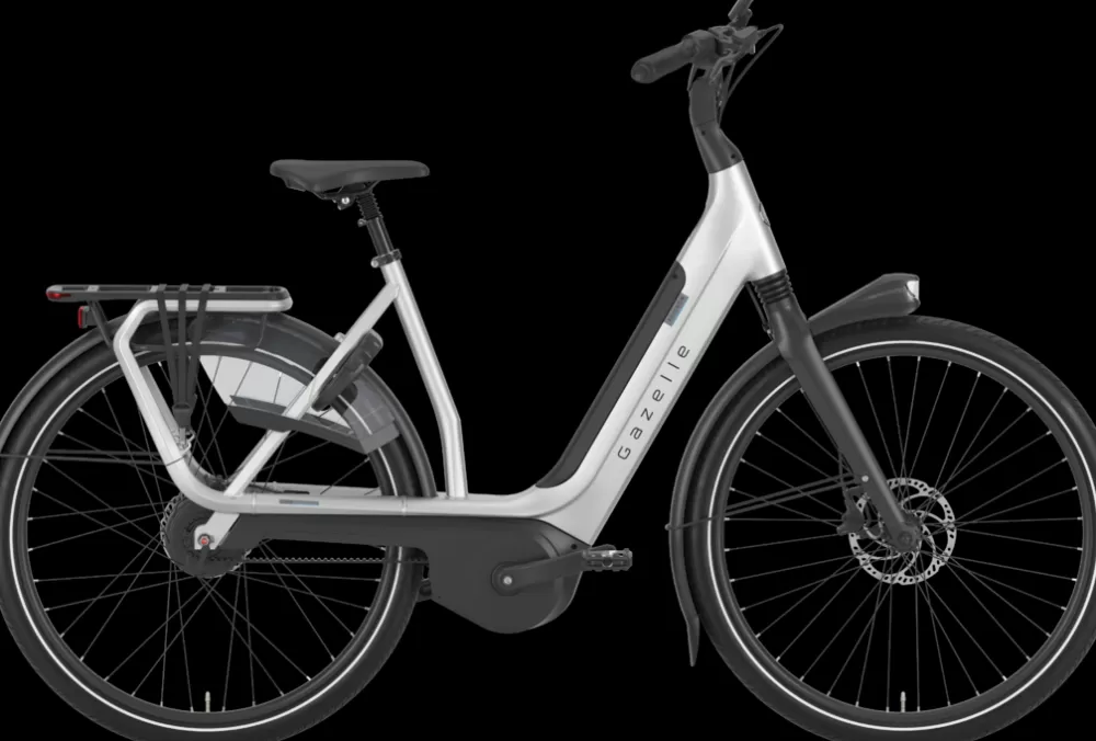 Gazelle Elcykler | AVIGNON C380 HMB Belt Dame 2023 - Grå pebble grey