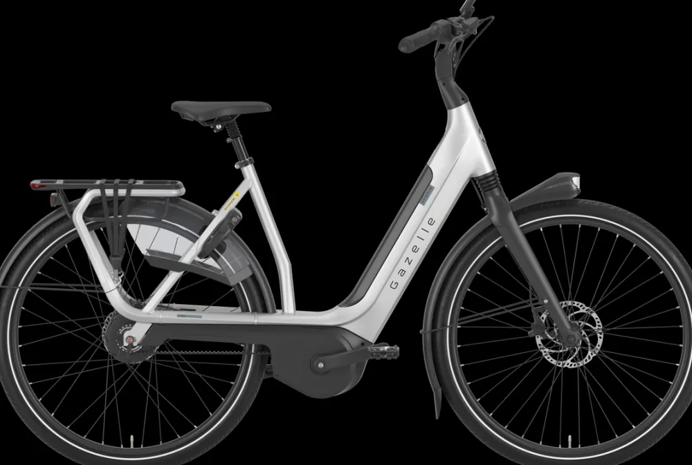 Gazelle Elcykler | Avignon C380 HMB Dame 2024 - pebble greymatte
