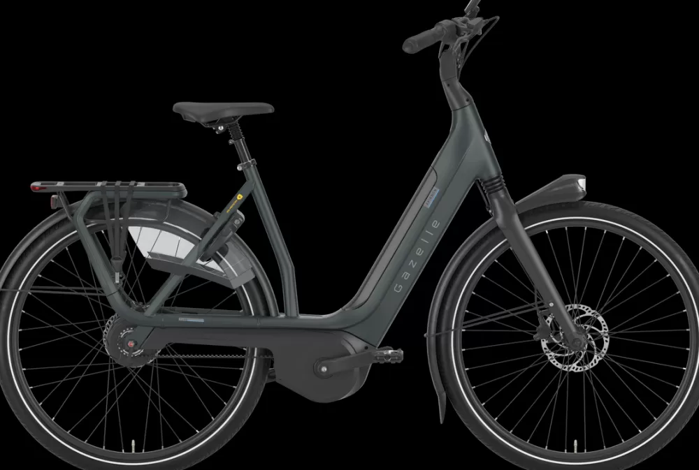 Gazelle Elcykler | Avignon C380 HMB Dame 2024 - teal greymatte