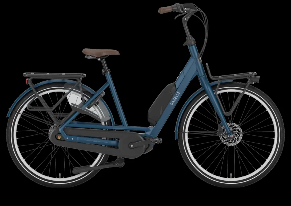 Gazelle Elcykler | Bloom C7 HMS Dame 2024 - Blå Mallard Blue