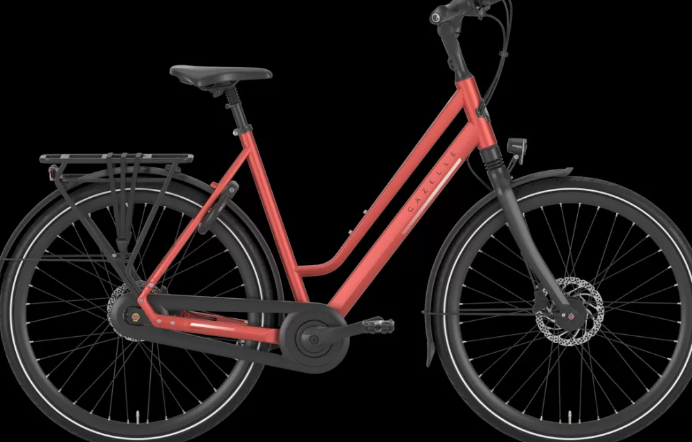 Gazelle Damecykler | Chamonix C8 Dame 2024 - Orange metallic orangematte
