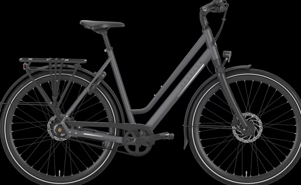 Gazelle Damecykler | Chamonix S11 Dame 2024 - Grå cloud greymatte