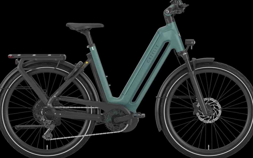 Gazelle Elcykler | Eclipse T11 HMB Dame 2024 - Grøn thyme greenmatte