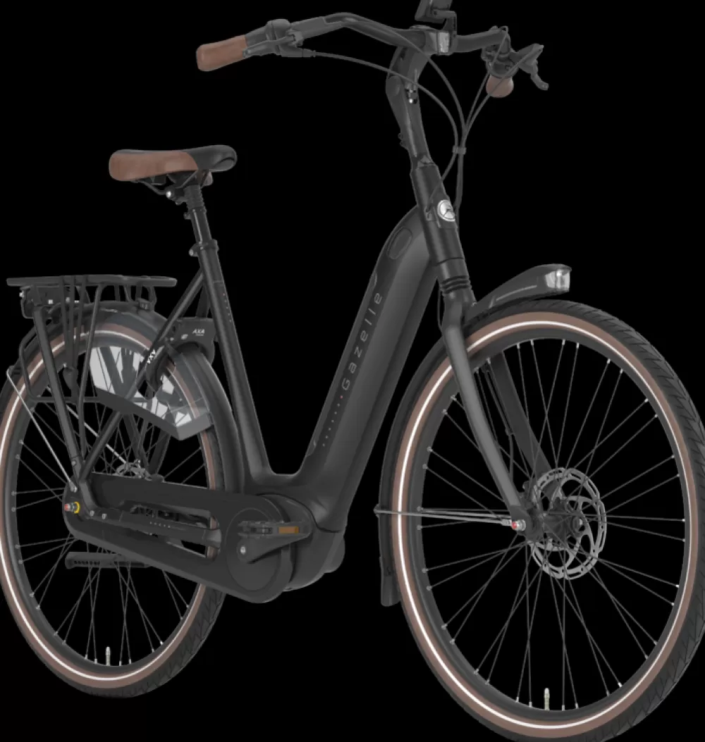 Gazelle Elcykler | Grenoble C8 HMB Dame 2024 - Sort blackmatte
