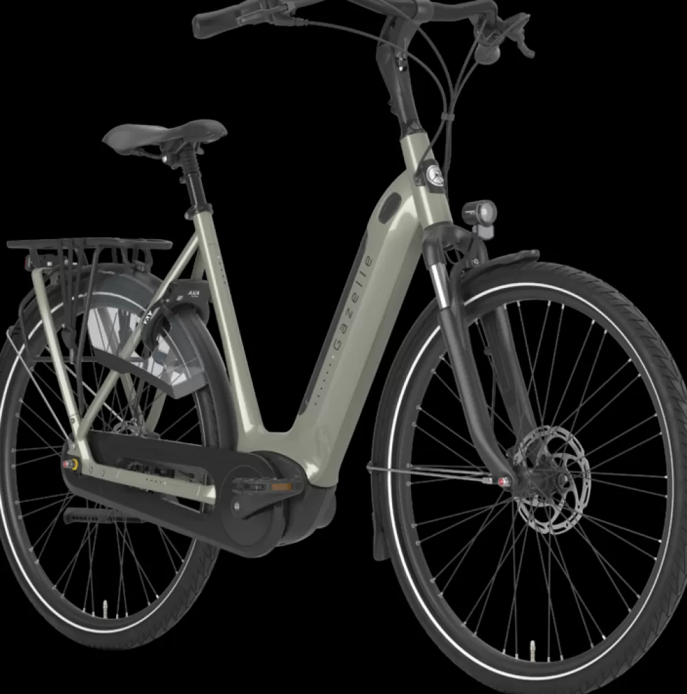 Gazelle Elcykler | Grenoble C7+ HMB Dame 2024 - Grøn clay greengloss