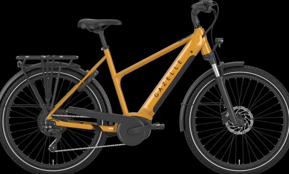 Gazelle Elcykler | Medeo T10 HMB Dame 2025 - Gul turmeric yellowgloss