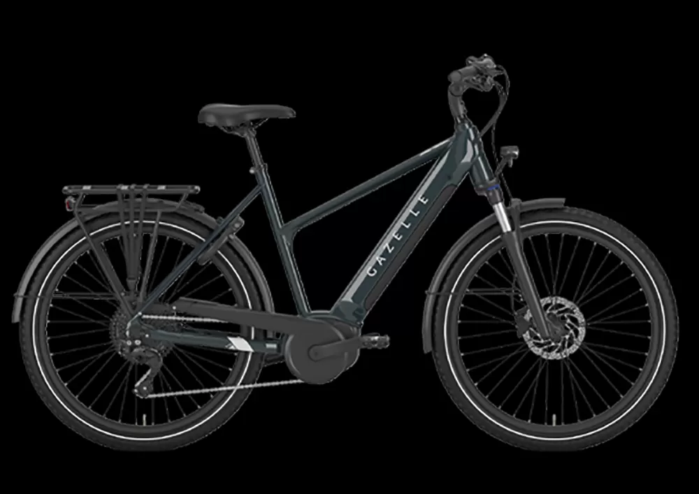 Gazelle Elcykler | Medeo T10 HMB Dame 2024 - pine greengloss