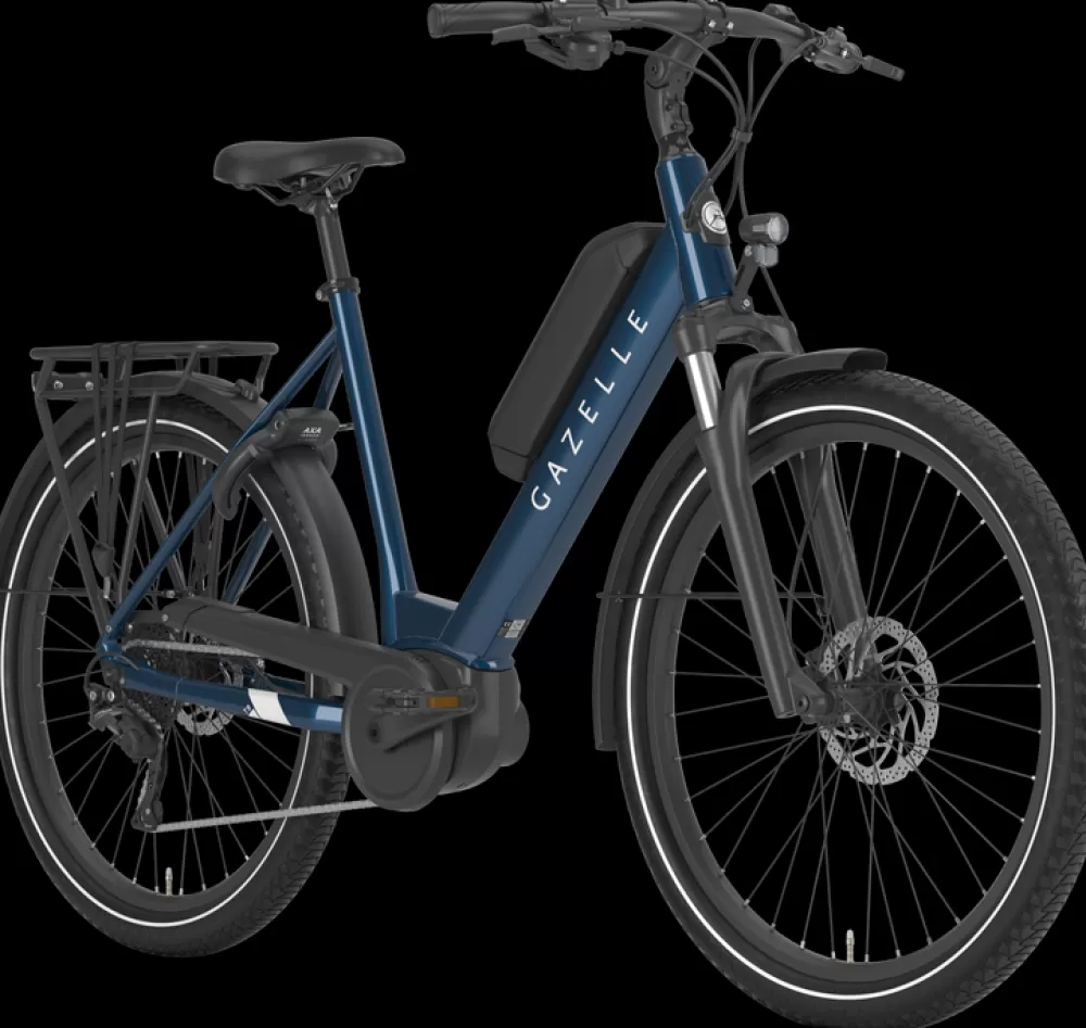Gazelle Elcykler | Medeo T9 HMB Dame 2024 - Blå ink bluegloss