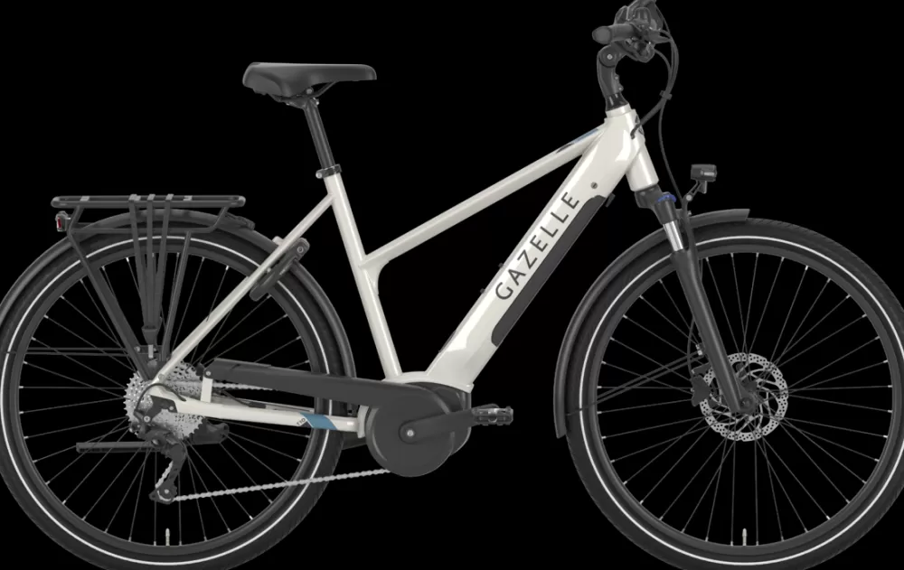 Gazelle Elcykler | MEDEO T10 HMB Dame 2023 - Hvid ivory blank