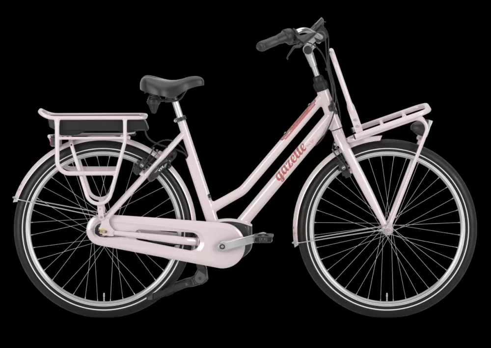 Gazelle Elcykler | Miss Grace C7+ HMB 500wh Dame 2022 - Lyserød powder rose