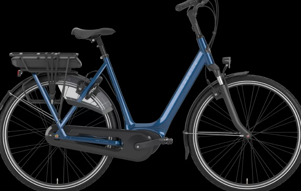 Gazelle Elcykler | Orange C7+ HMB Dame 2024 - Blå mallard bluegloss