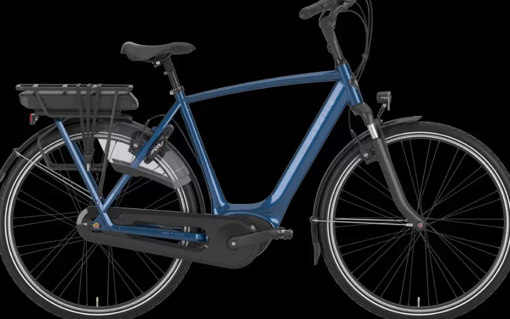 Gazelle Elcykler | Orange C7+ HMB Herre 2024 - Blå mallard bluegloss