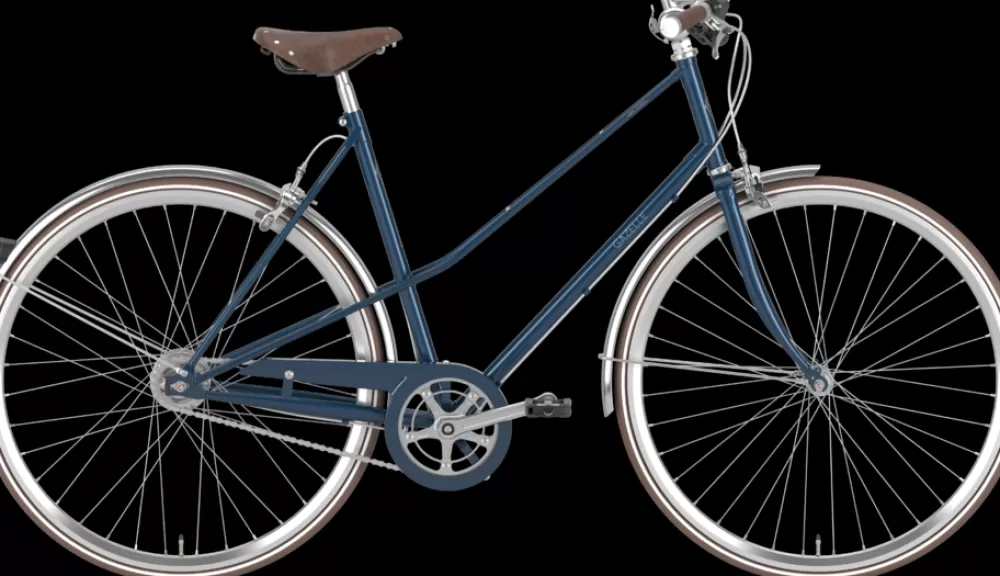 Gazelle Damecykler | Van Stael Dame 2024 - Blå ink bluegloss
