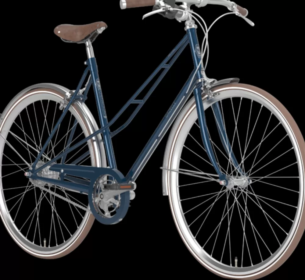 Gazelle Damecykler | Van Stael Dame 2024 - Blå ink bluegloss