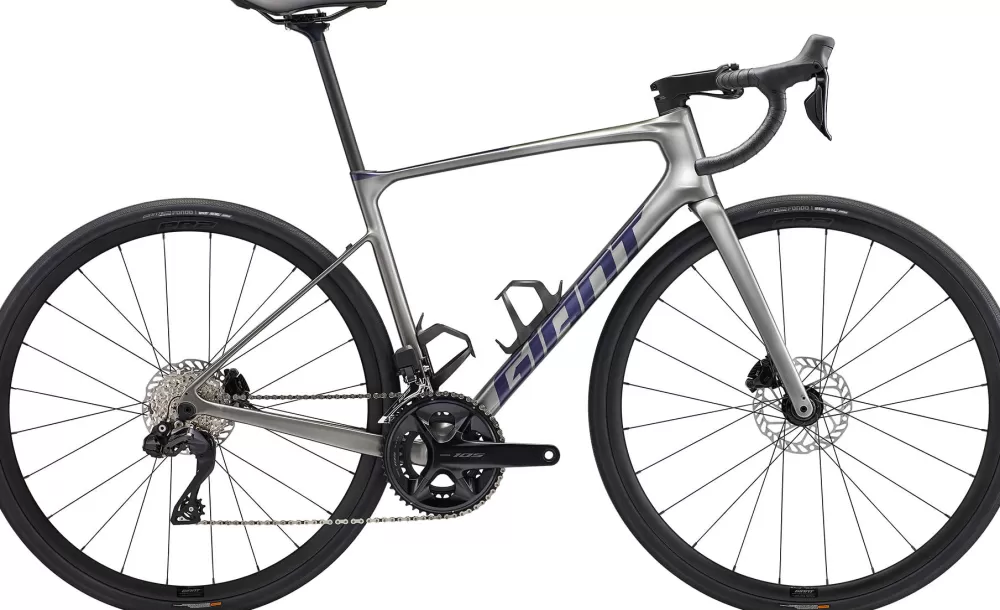 Giant Racercykler | Defy Advanced 1 2024 - Grå Charcoal/Milky Way