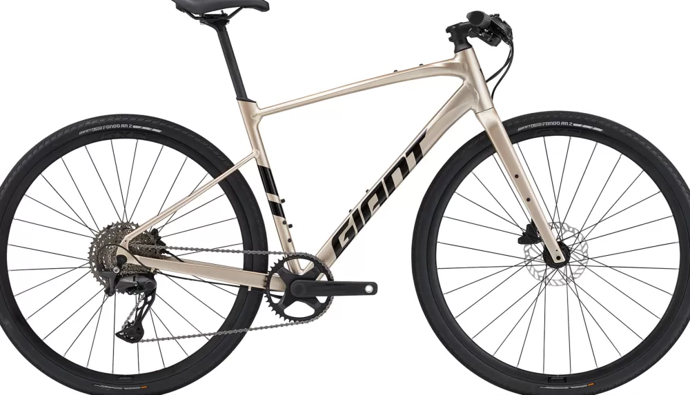 Giant Herrecykler | FastRoad AR 1 2025 - Brun Sandshell
