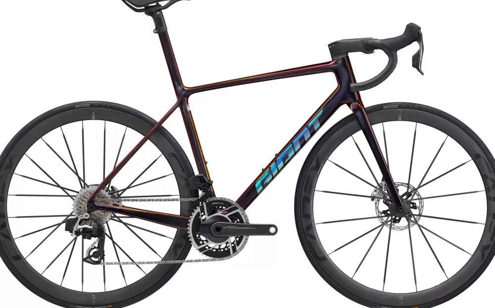 Giant Racercykler | TCR Advanced SL 0 Red 2025 - Black Lava