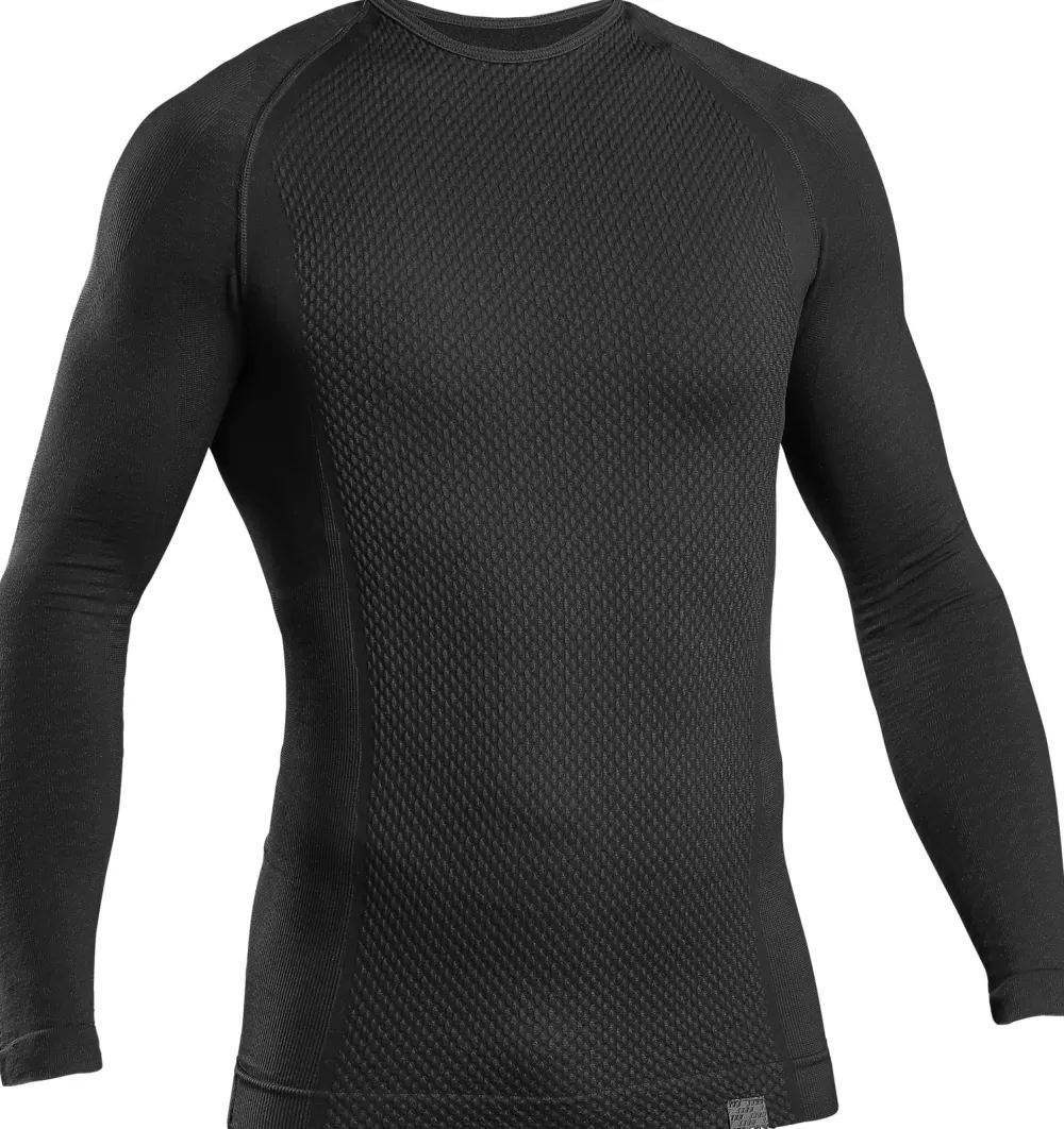 GripGrab Baselayer / Undertøj | Cykeltøj Til Herre | Expert Sømløs Termo Baselayer Langærmet - Sort Black