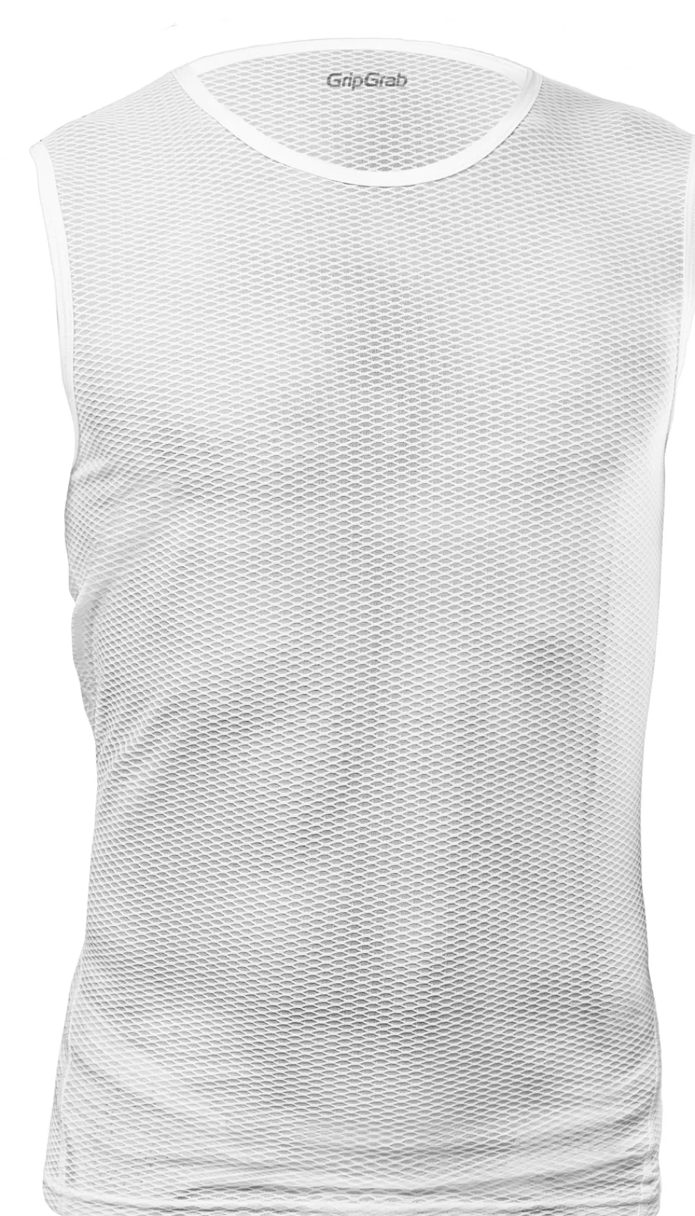 GripGrab Spinning | Cykeltøj Til Herre | Ultralight Ærmeløs Mesh Baselayer - Hvid White