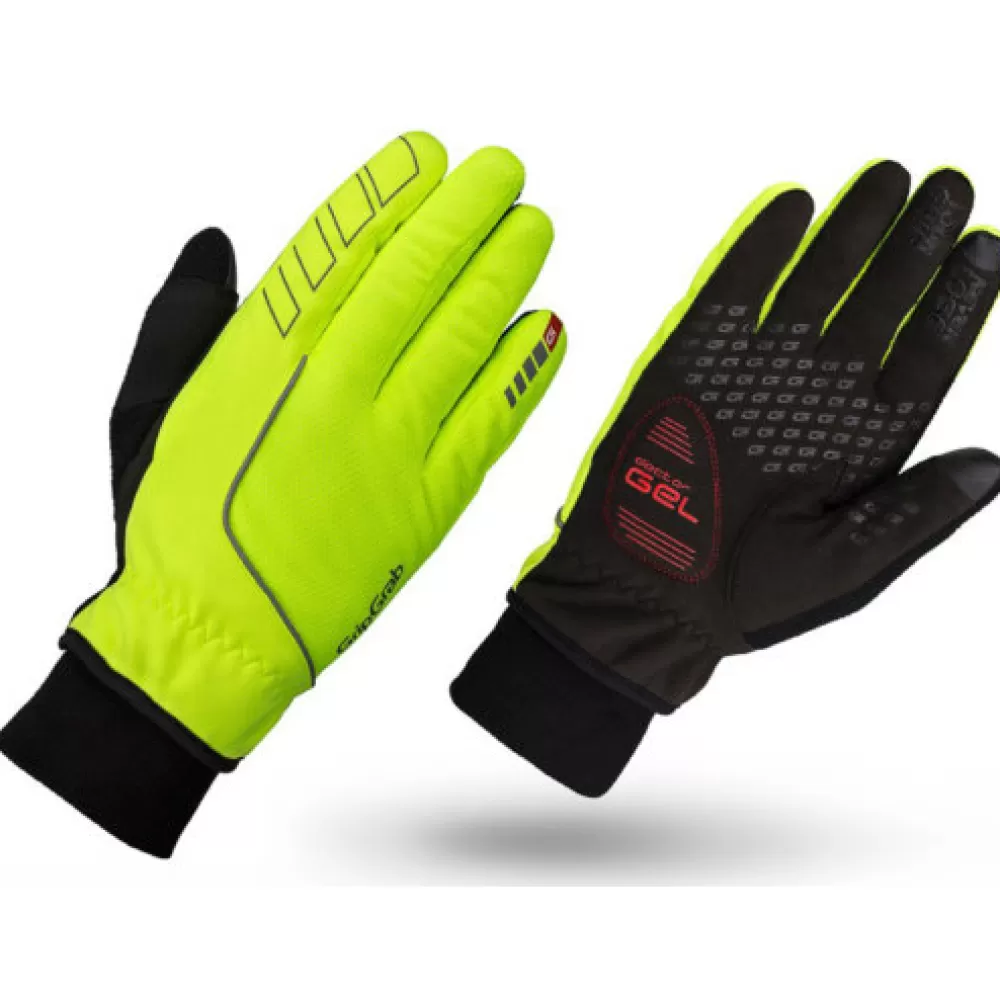 GripGrab Cykeltøj Til Herre | Cykelhandsker | Windster Hi-Vis Vinterhandske